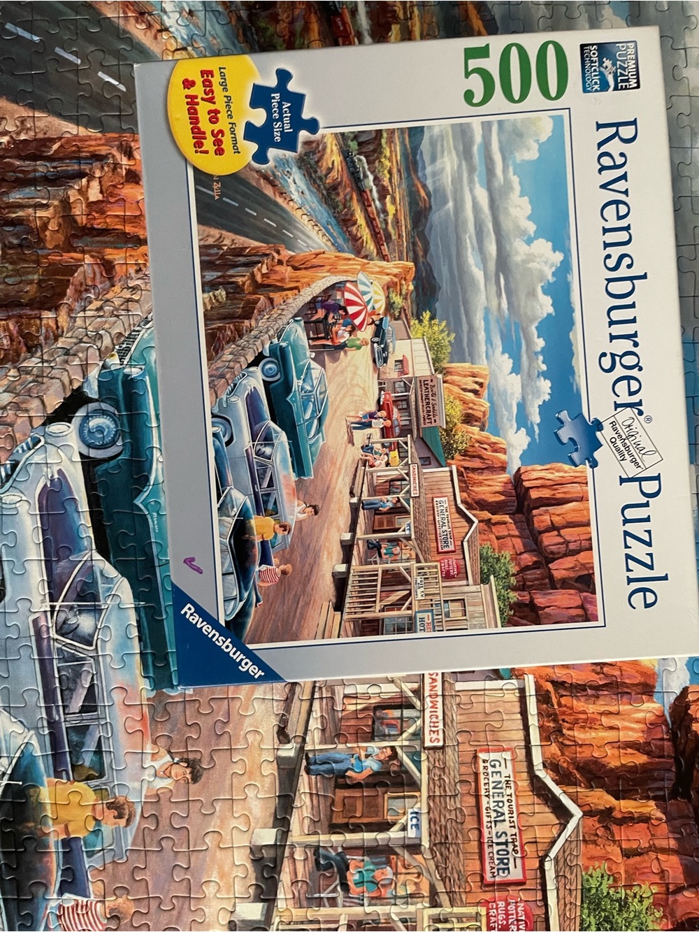 Ravensburger 500 Large piece puzzle